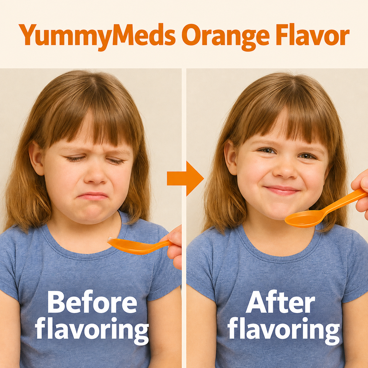 YummyMeds Orange flavor drops, 1 fl oz (30 mL) — product illustration 2